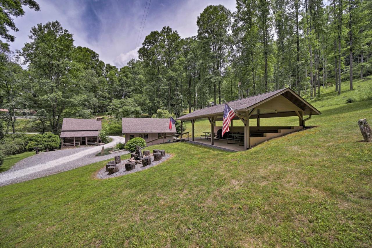 Historic Cabin Grill And Hiking Trail Access! Bryson City Exterior photo